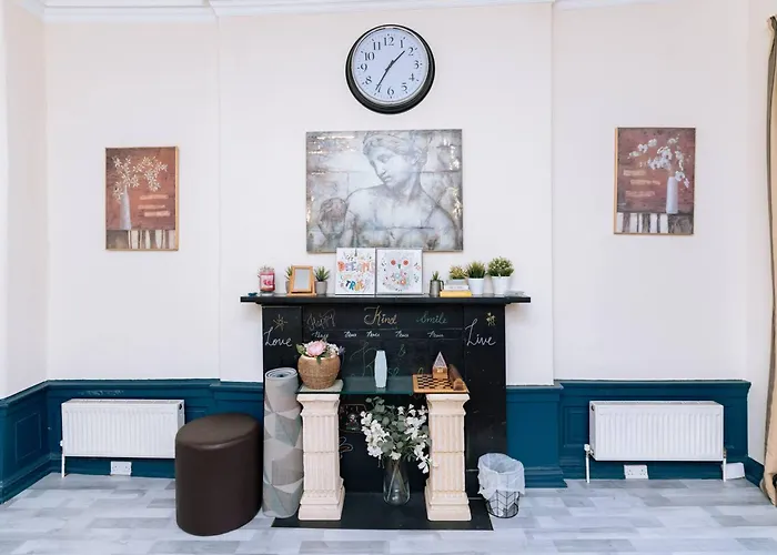 Bright High-ceiling 2bd Flat - Edinburgh! Apartmán *