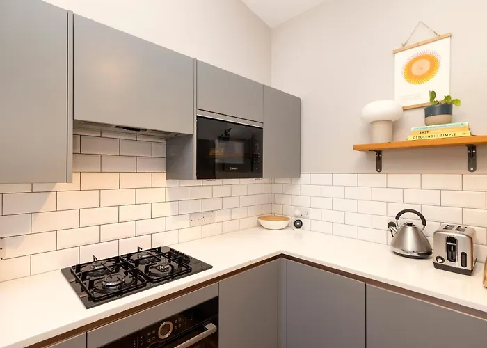 アパート Stylish 2-bedroom In Leith