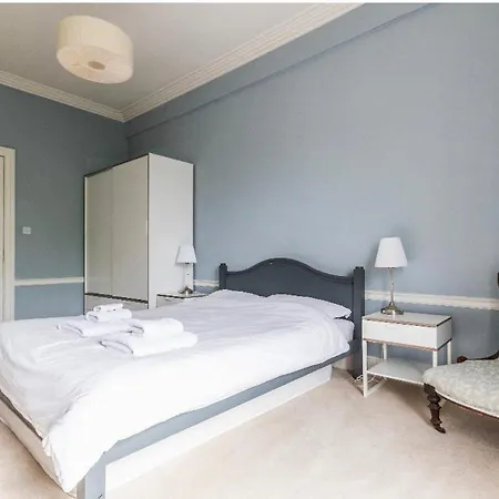 New Town With Castle View