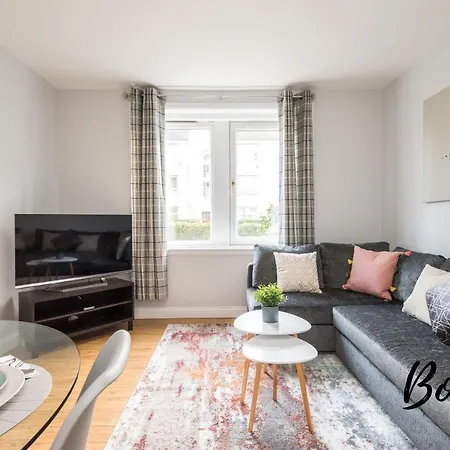 Stylish 2br-1ba Near Leith Walk - Free Parking By Bonjour Residences Apartment *