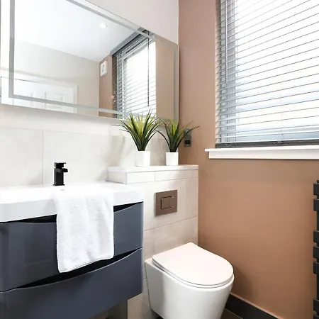 Joivy Modern 1 Bed Flat In West End, Close To Princes Gardens