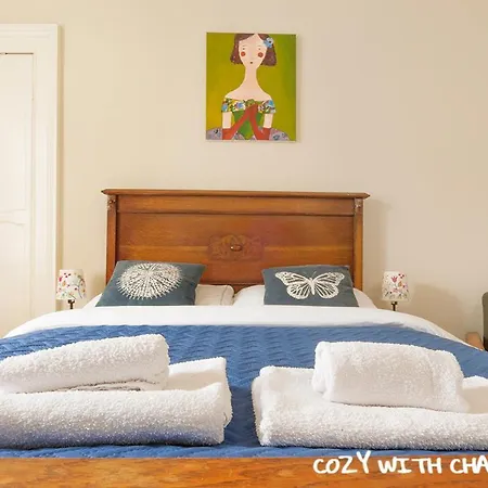 Cozy With Character Vibrant Style Flat At Leith Links Park Appartement