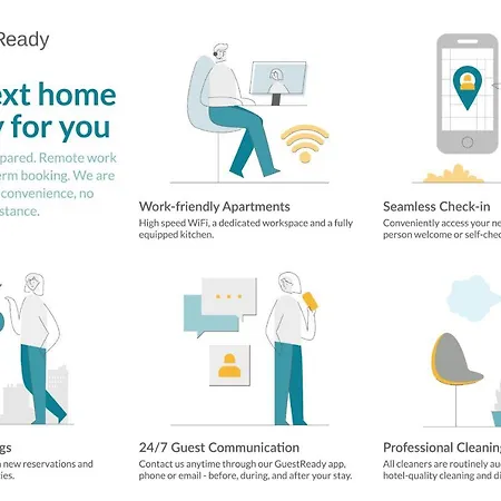 Guestready - Bright Modern 1 Bed Close To Centre Apartment Edinburgh