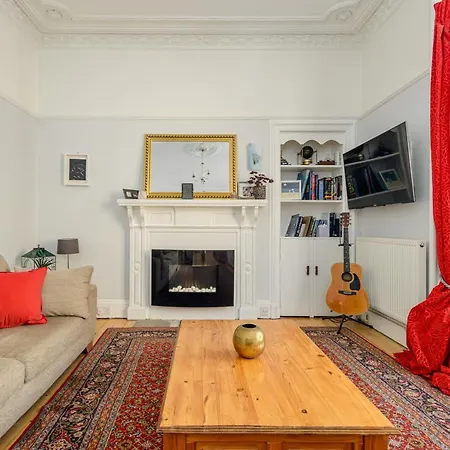 Apartment Lovely Victorian 2-Bed Apartment In Edinburgh *