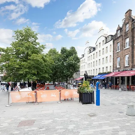 公寓 Joivy Glamorous1-bed Flat Overlooking Grassmarket 爱丁堡