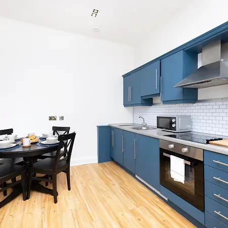 公寓 Joivy Glamorous1-bed Flat Overlooking Grassmarket 爱丁堡