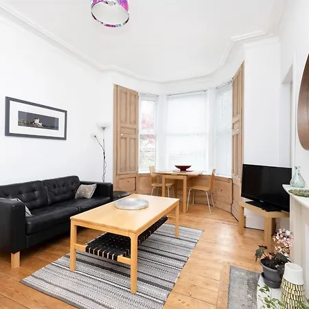 Apartmán Joivy Charming Near Leith Links With Patio Edinburgh