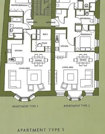 Modern Flat With Fantastic Views In Old Town Apartament Edynburg
