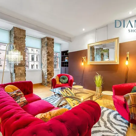 1 Bed Apartment, Royal Mile - Diamond Short Lets Lägenhet *