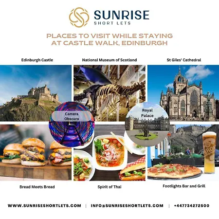 Apartment 2 Bed Grassmarket By Sunrise Short Lets