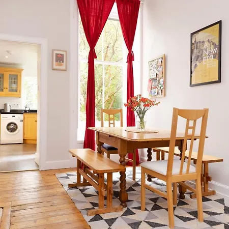 Joivy 3-bed Meadows Flat Near Castle 公寓 爱丁堡