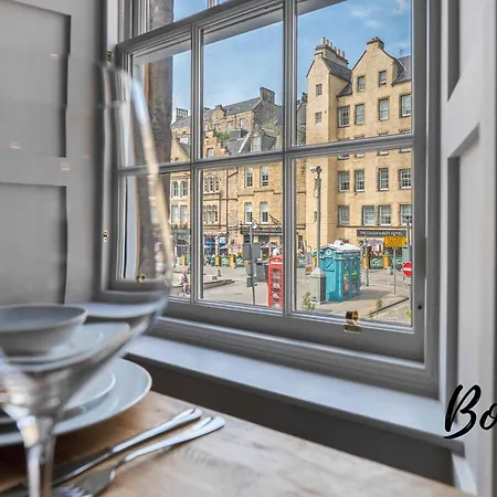 Grassmarket Luxury - Flat 1 3br-2ba - Free Parking By Bonjour Residences 公寓 *