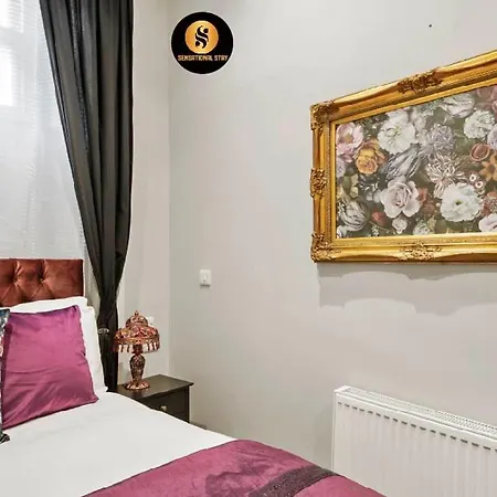 Lovely 4 Bedroom With 7 Beds And Free Parking Эдинбург