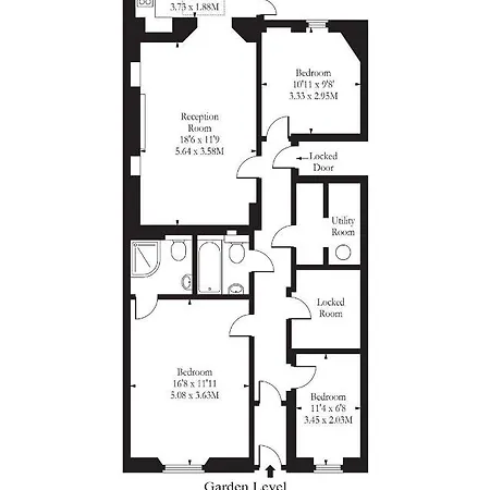 Appartamento Elegant 3-bedroom In Centre *