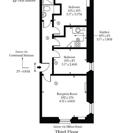 아파트 Holyrood Park Views