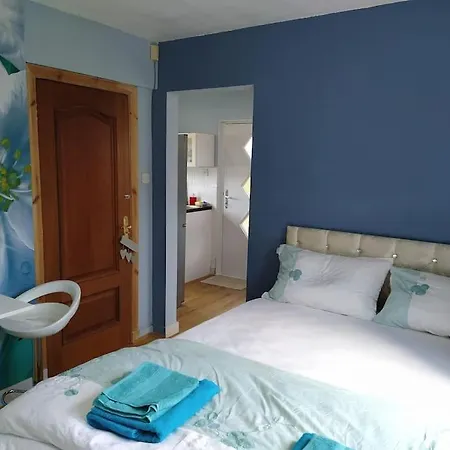 Double Ensuite Room, 1-minute Walk To Bus Stop Accommodatie bij particulieren *