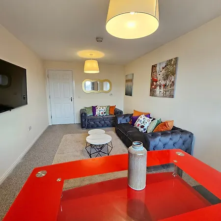 2 Bed Apt, 4 Beds With Parking Apartmán Edinburgh