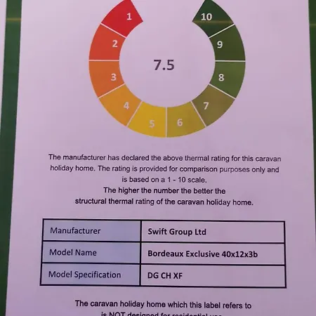 Belfry 2 - Luxury Spacious Family Caravan