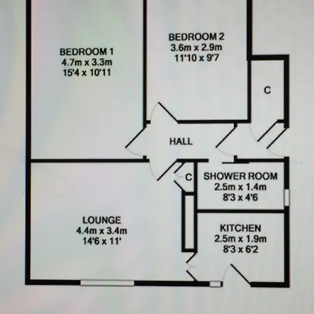 Pilton Spacious 2br Gfl *