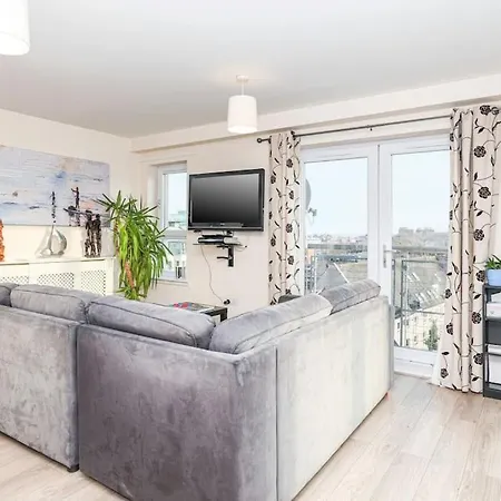 Waterfront Castle View 3 Bed Free Parking Lägenhet Edinburg