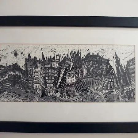 Lägenhet Stylish Mezzanine Loft In - Flat 5, Elgin House Edinburg