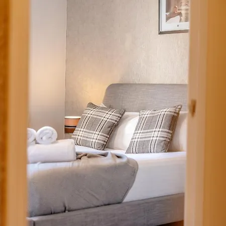 公寓 Roseburn Retreat 2b Free Parking *