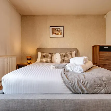 公寓 Roseburn Retreat 2b Free Parking 爱丁堡