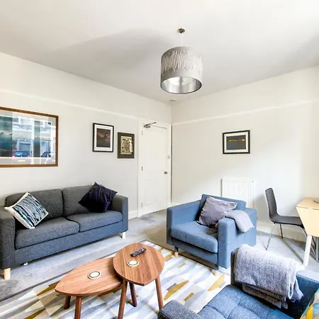 Апартаменты Grindlay St - Fantastic 2br In Theatre District Эдинбург