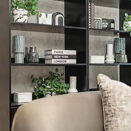 Luxury Old Town Design With Fireplace Lejlighed