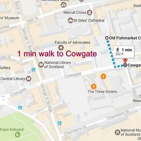 Walk Everywhere -top Rated Flat On The Royal Mile. Apartment *