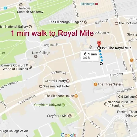 Walk Everywhere -top Rated Flat On The Royal Mile.