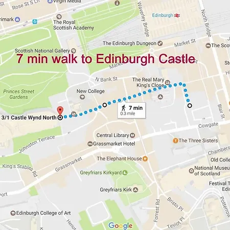 Walk Everywhere -top Rated Flat On The Royal Mile. * Edimburgo
