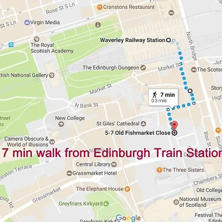 Walk Everywhere -top Rated Flat On The Royal Mile. Apartment Edinburgh