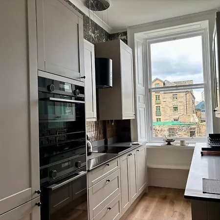 Luxury Georgian In Leith Links Apartament Edynburg