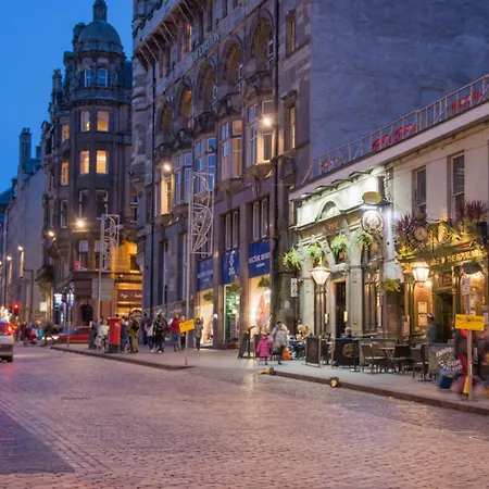 High Street At The Heart Of The Royal Mile