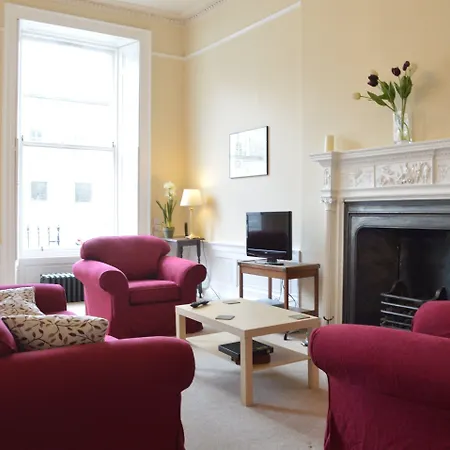 Traditional Georgian Flat In New Town Lägenhet Edinburg