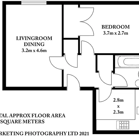 Apartment Ideal Location With Free On-site Private Parking Edinburgh