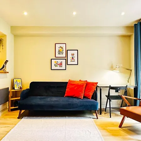 Apartamento Stylish 1bed Flat With Patio Near Royal Mile Fits 4 Edimburgo