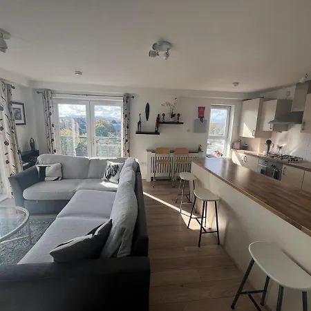 公寓 Castle View Free Parking 3bed Waterfront *