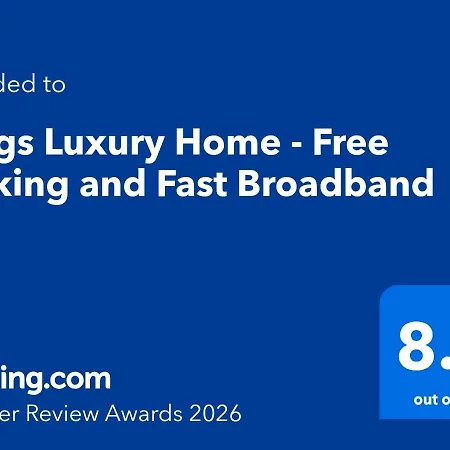 Casa de Férias Kings Luxury - Free Parking And Fast Broadband