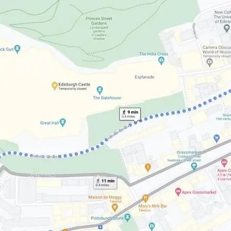 Upper Bow - Luxurious, Modern 1br Near Castle דירה אדינבורו