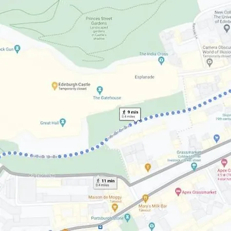 דירה Upper Bow - Luxurious, Modern 1br Near Castle אדינבורו