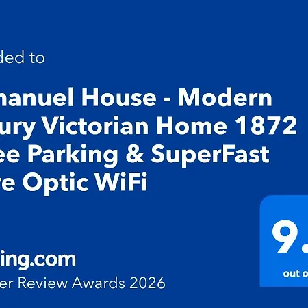 Appartamento Immanuel House - Modern Luxury Victorian 1872 - Ultrafast Starlink Wifi & Free Parking *