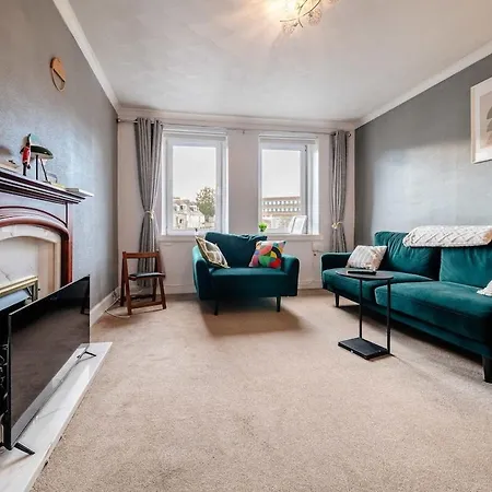 Bright Sleep 4 15 Minute Centre Free Parking Neaby דירה אדינבורו