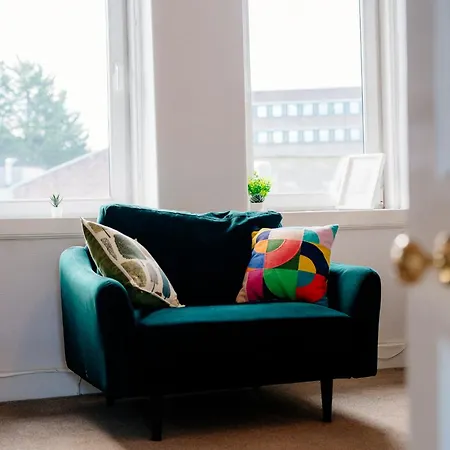 Bright Sleep 4 15 Minute Centre Free Parking Neaby דירה אדינבורו