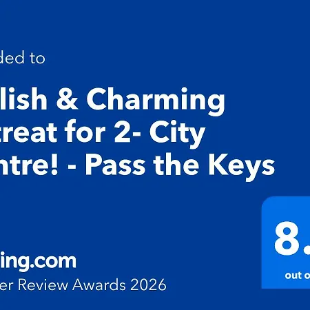 Apartment Stylish & Charming Retreat For 2- Centre! - Pass The Keys *