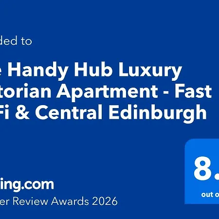 The Handy Hub Luxury Victorian - Fast Wifi & Appartement Édimbourg