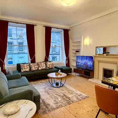 Luxurious Victorian 3 Bed Flat In The Heart Of Lejlighed Edinburgh