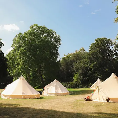 Luxury tent Festival Glamping At The Drum - Glamping Village Edinburgh