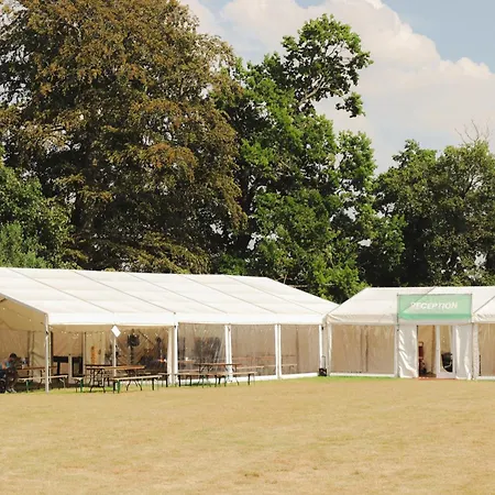 Luxury tent Festival Glamping At The Drum - Glamping Village Edinburgh